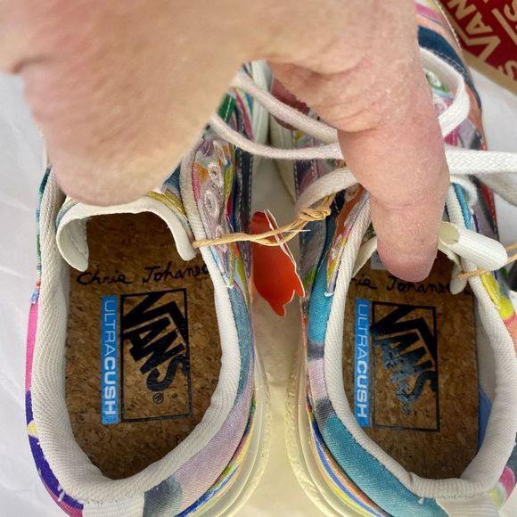 VANS UltraCush Ultrarange Chris Johanson Unisex MultiColor Swirl - Picture 7 of 13